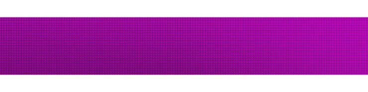 Vector abstract halftone gradient horizontal banner in purple colors