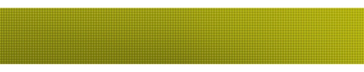 Vector abstract halftone gradient horizontal banner in yellow colors