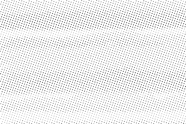 Vector abstract halftone vector background black and white dots shape