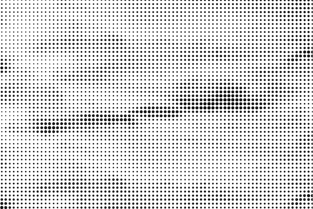 Abstract halftone vector background black and white dots shape