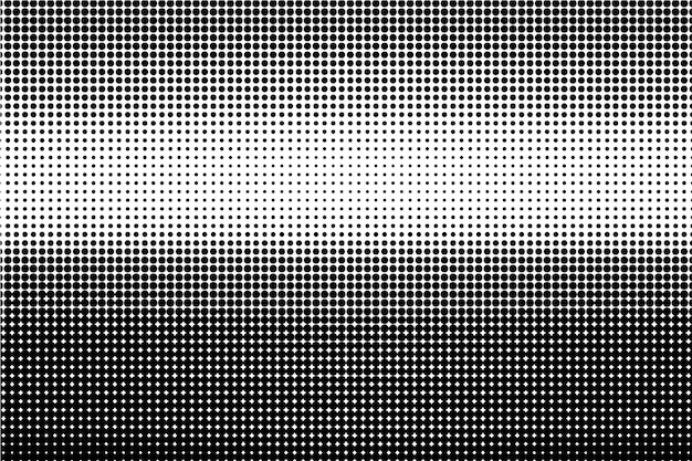 Vector abstract halftone vector background black and white dots shape