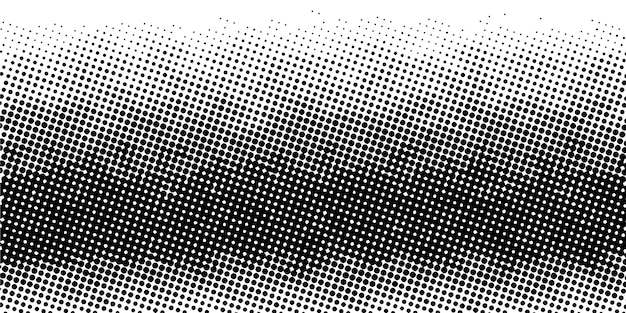 abstract Halftone vector background black and white dots shape