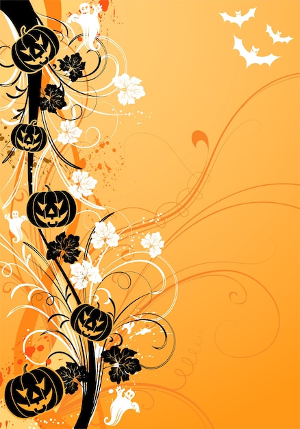 Abstract halloween background