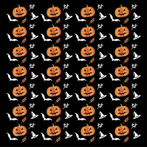 Abstract halloween pattern design vector abstract monster costume pattern design template vector