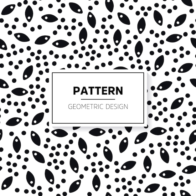 Abstract hand drawn pattern