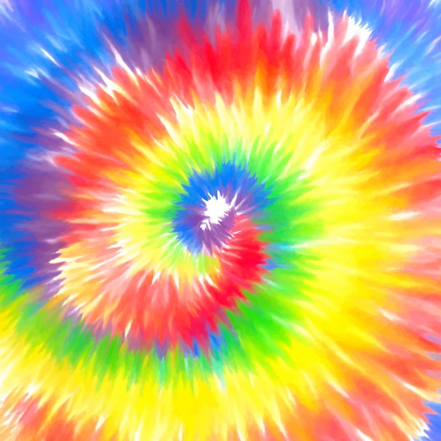 Abstract hand painted tie dye background design