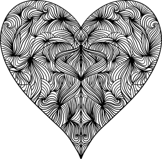 abstract heart illustration