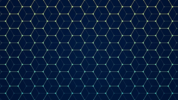 Abstract Hexagon Background