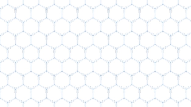 Abstract hexagon shape seamless pattern