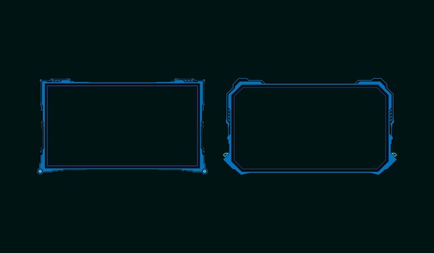 Astratto hi tech futuristico modello di progettazione layout di sfondo