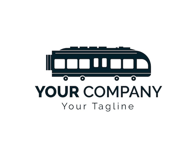 Логотип закона о логотипе абстрактного высокоскоростного поездаДизайн паровоза