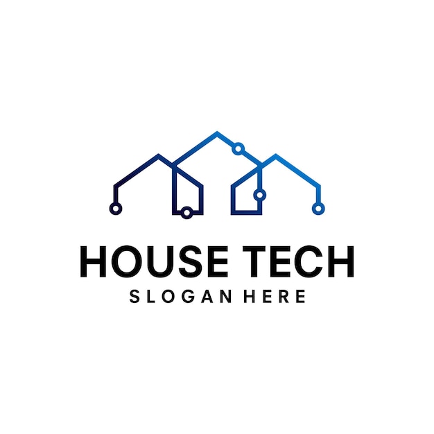 Abstract Home logo Illustration Vector Template