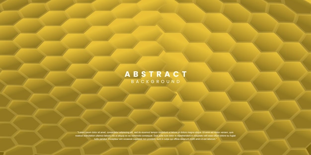 Abstract honey comb background modern futuristic graphic design