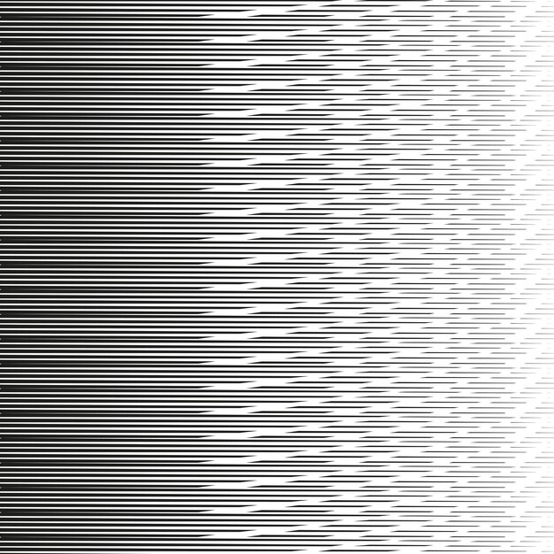 Abstract horizontal lines pattern Black and white gradient Dynamic speed effect