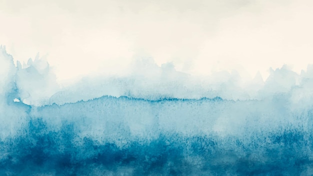 abstract horizontal watercolor background hand drawn vector texture brush stroked painting pastel color watercolour