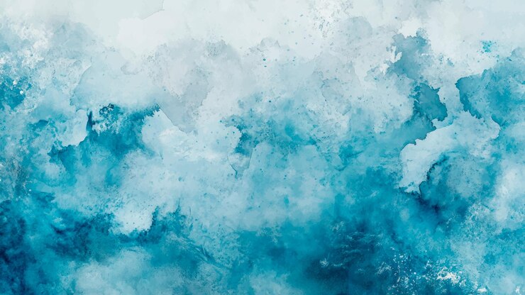 Abstract horizontal watercolor background Hand drawn vector texture Brush stroked painting pastel color watercolour