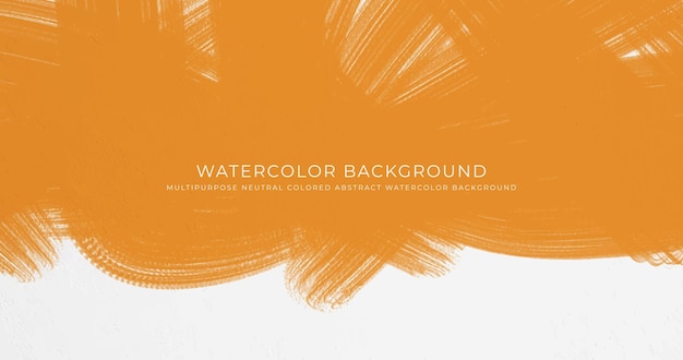 Vector abstract horizontal watercolor background neutral light colored empty space background illustration
