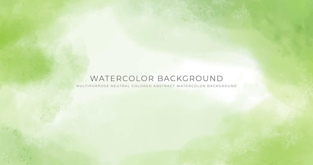 Abstract horizontal watercolor background neutral light colored empty space background illustration