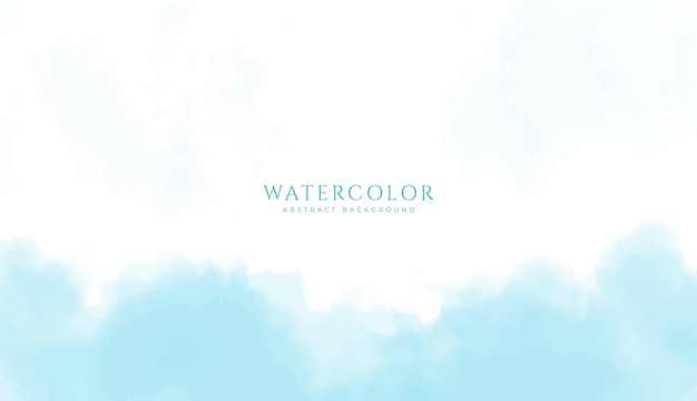 Abstract horizontal watercolor background Neutral light colored empty space background illustration