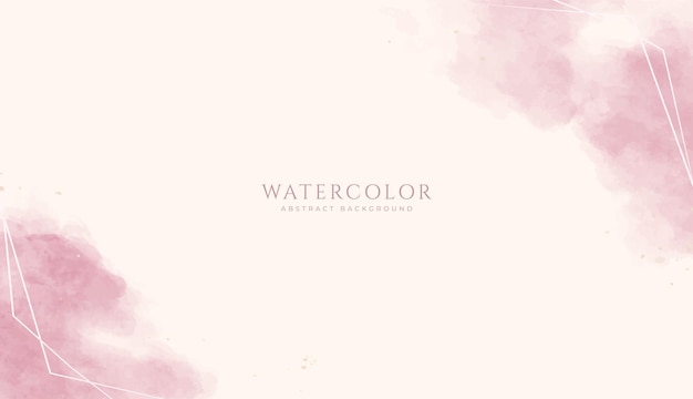 Abstract horizontal watercolor background Neutral light colored empty space background illustration
