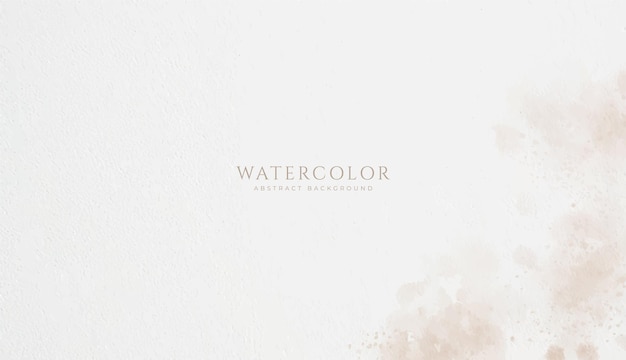 Abstract horizontal watercolor background neutral light colored empty space background illustration