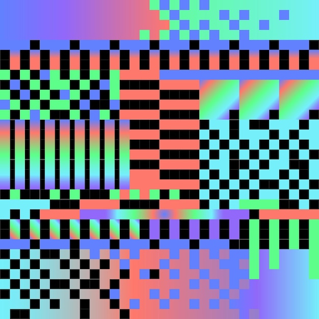 抽象的なイラスト 背景の色差