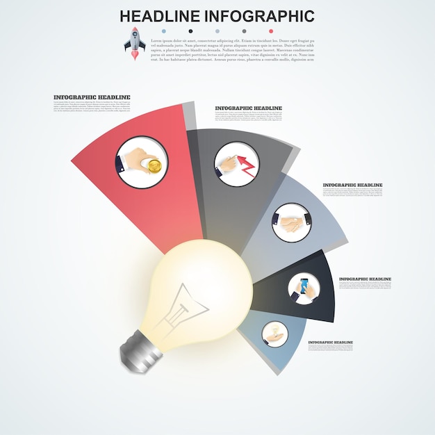추상 인포 그래픽 번호 옵션 템플릿 벡터 일러스트 레이 션 워크플로 레이아웃 다이어그램 비즈니스 단계 옵션 배너 웹 디자인에 사용할 수 있습니다.