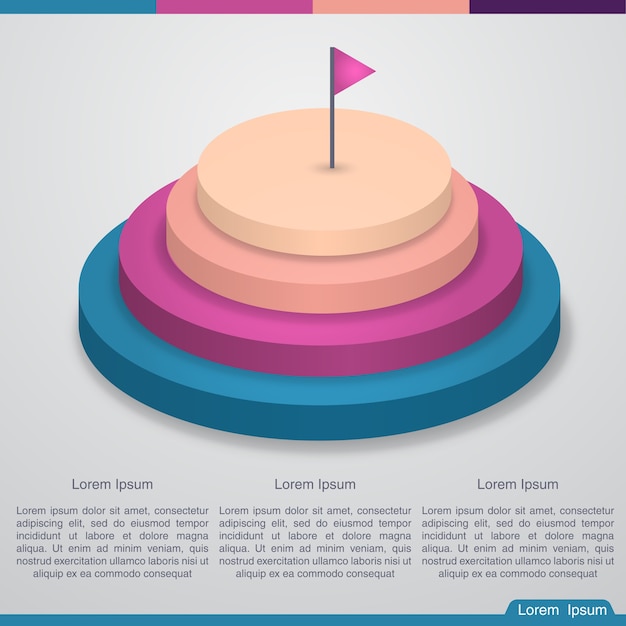 Infografica astratta