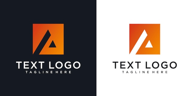 贅沢なグラデーションのビジネスのための抽象的な頭文字ロゴデザインttechnologyアイコン