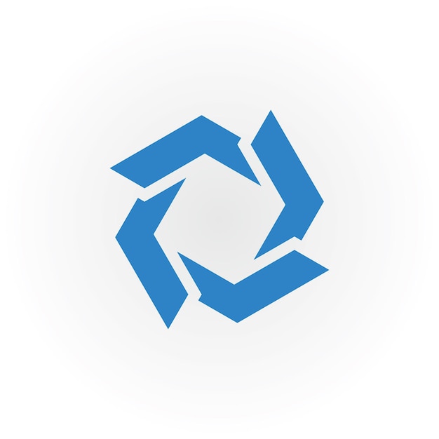 Вектор Абстрактная начальная буква cd или логотип dc синего цвета на белом фоне
