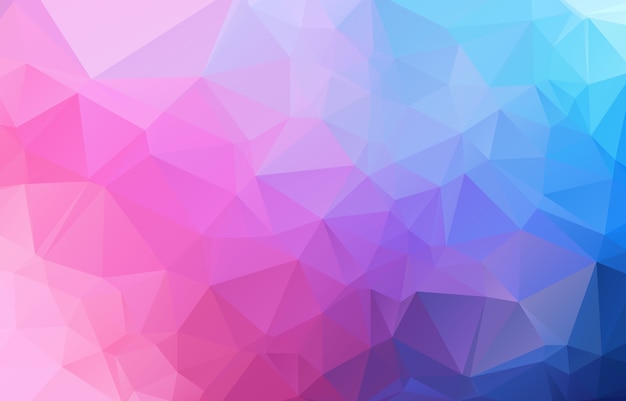 Vector abstract irregular polygon background