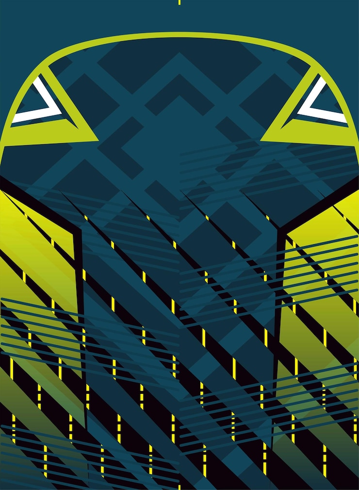 Vector abstract jersey backgrounds adapted for printing by sublimation