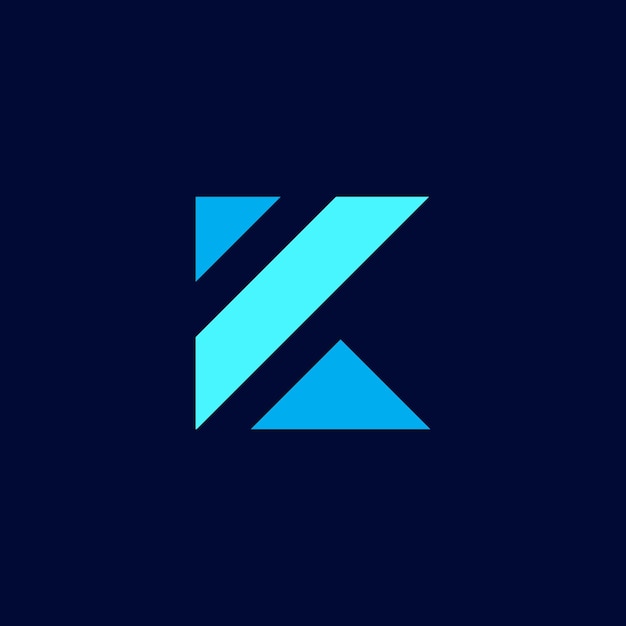 abstract k logo