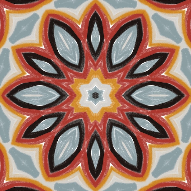 Abstract kaleidoscope background Beautiful kaleidoscope seamless pattern Multicolor mosaic texture Seamless kaleidoscope texture Unique kaleidoscope design