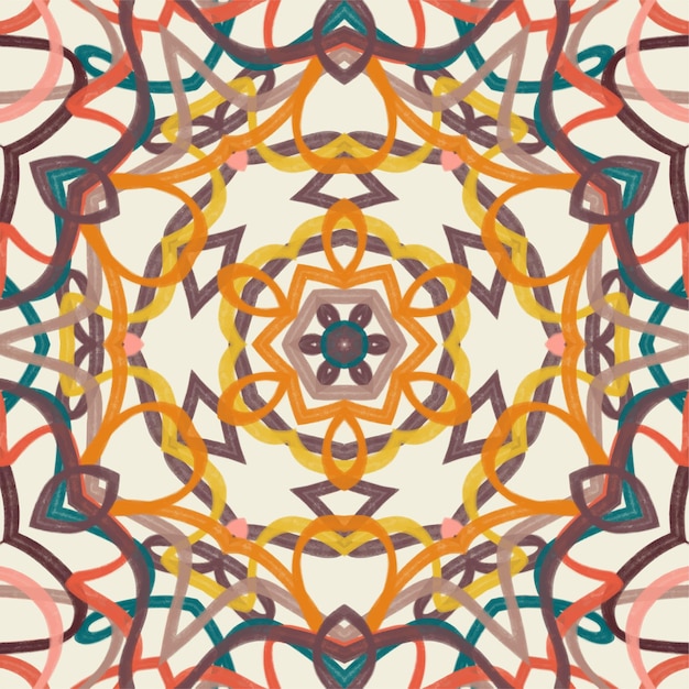 Vector abstract kaleidoscope background beautiful kaleidoscope seamless pattern multicolor mosaic texture seamless kaleidoscope texture unique kaleidoscope design