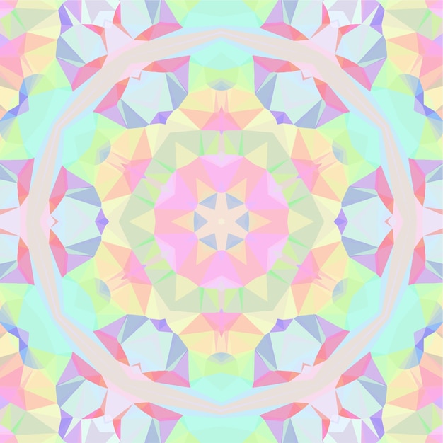 Abstract kaleidoscope background Beautiful kaleidoscope seamless pattern Multicolor mosaic texture Seamless kaleidoscope texture Unique kaleidoscope design