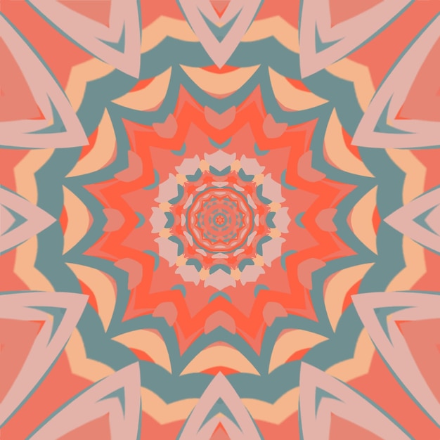 Abstract kaleidoscope background Beautiful kaleidoscope seamless pattern Multicolor mosaic texture Seamless kaleidoscope texture Unique kaleidoscope design