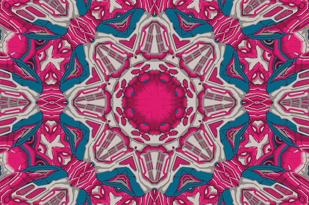 Abstract kaleidoscope background