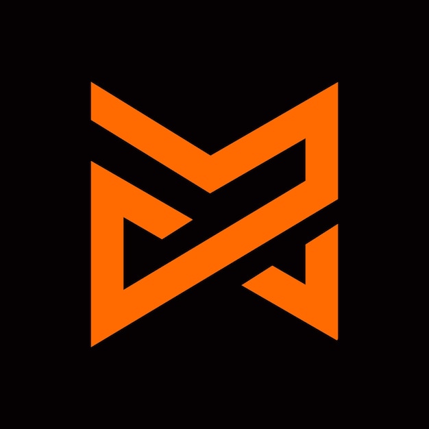 abstract kleurrijk logo-monogram