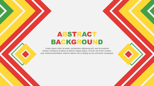 Abstract Kleurrijke achtergrondontwerp sjabloon Abstract Onafhankelijkheidsdag Banner Behang Vectorillustratie Kleurrijk ontwerp