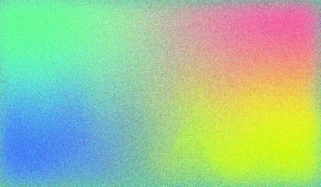 Abstract kleurrijke gradiënt achtergrond met korrelig geluid sjabloon ontwerp