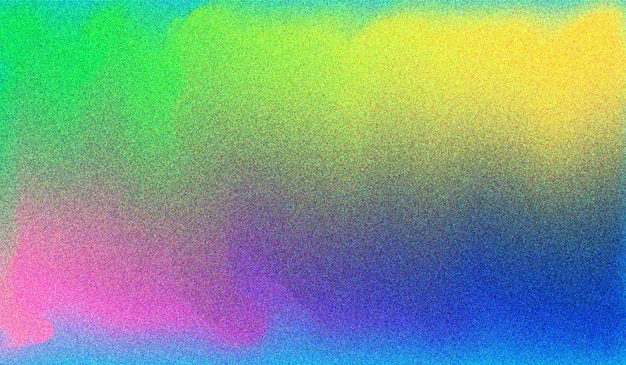 Abstract kleurrijke gradiënt achtergrond met korrelig geluid sjabloon ontwerp