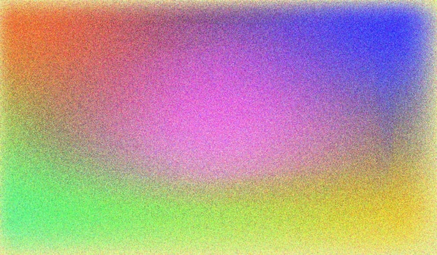 Abstract kleurrijke gradiënt achtergrond met korrelig geluid sjabloon ontwerp