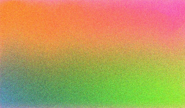 Abstract kleurrijke gradiënt achtergrond met korrelig geluid sjabloon ontwerp