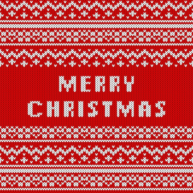 Abstract knitted seamless pattern. Knit texture for new year, merry christmas wrapping paper.