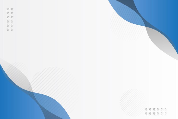 추상적 인 풍경 배경 과 파란색 모이 장식