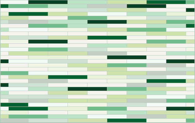 Vector abstract lege achtergrond groene bakstenen muur moderne vectorblokken met kopieerruimte voor textuur