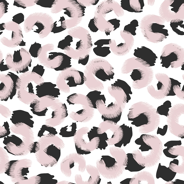 Abstract leopard skin seamless pattern 