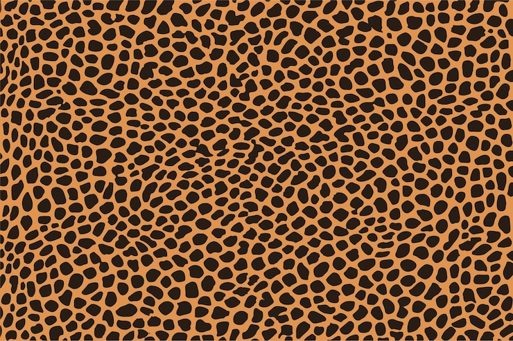 Vector abstract leopard skin seamless patterns concept of animal print geometric folklore ornament for textile banner cover wallpaper