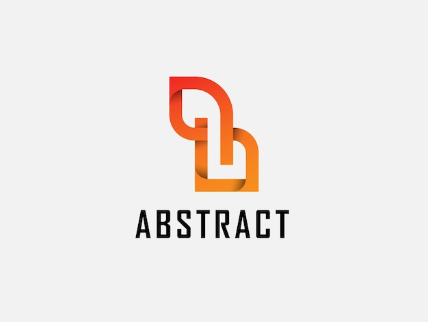 Abstract letter B vector logo design element logo template for business companyTechnology media logotype logo play media